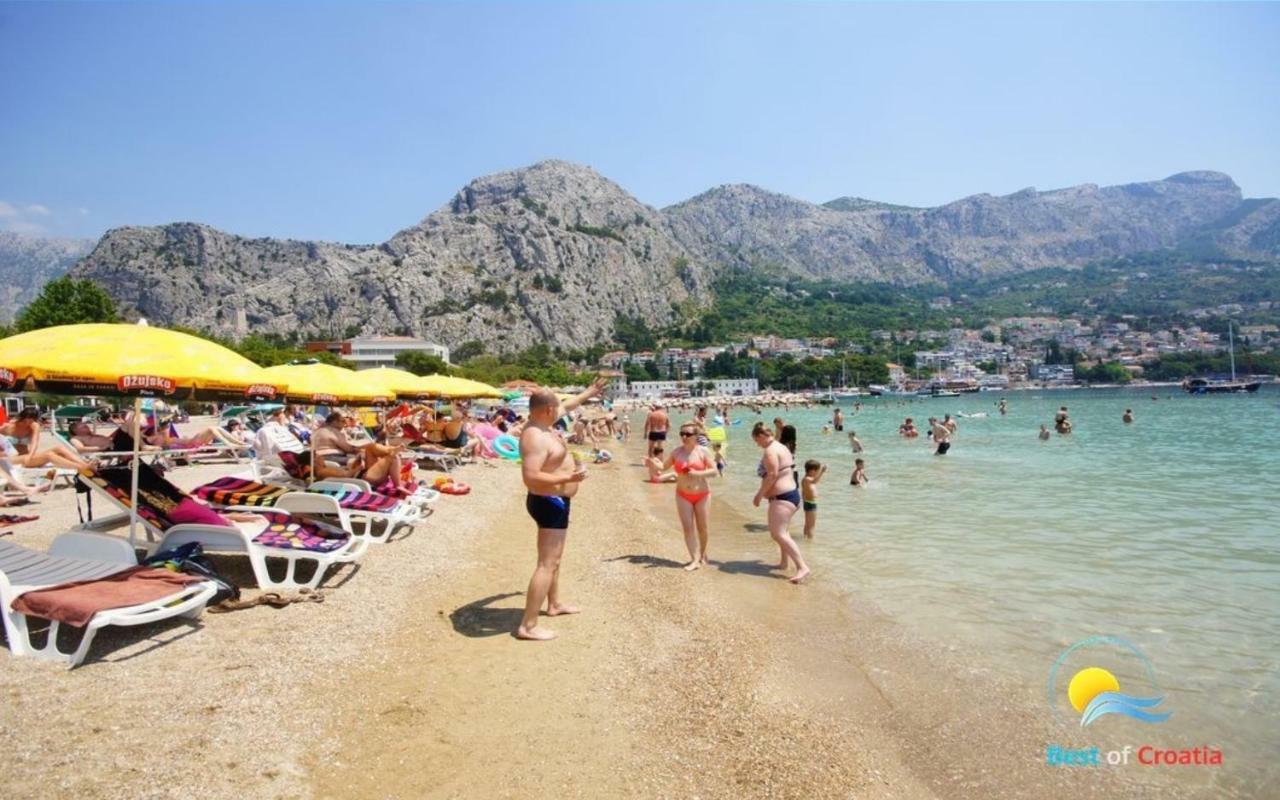 Sandy Beach Apartment Omiš Eksteriør bilde